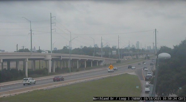 Traffic Cam  MOPAC EXPY SVRD / NORTHLAND DR (West)