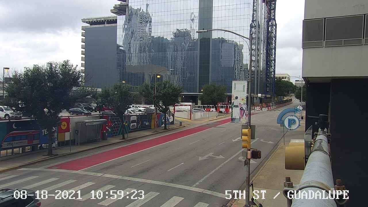 Traffic Cam  5TH ST / GUADALUPE ST